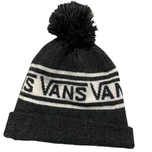 Vans Dark Grey Pom Pom Beanie